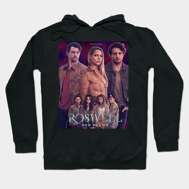 Roswell, New Mexico - Galaxy Hoodie by vickytoriaq